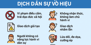 Các trường hợp giao dịch dân sự vô hiệu?