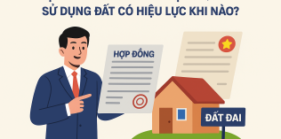 Hợp đồng chuyển nhượng quyền sử dụng đất có hiệu lực khi nào?