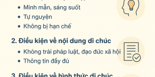 Điều kiện để di chúc hợp pháp?