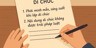Di chúc viết tay có hợp pháp không?