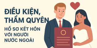 Mẫu tờ khai đăng ký kết hôn với người nước ngoài mới nhất? 