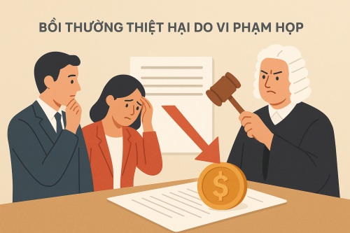 Điều kiện bồi thường thiệt hại do vi phạm hợp đồng