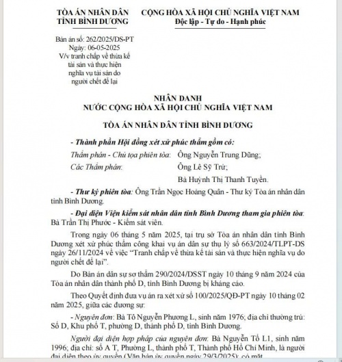 chia di sản thừa kế khi người chết còn nghĩa vụ tài sản phải thi hành án