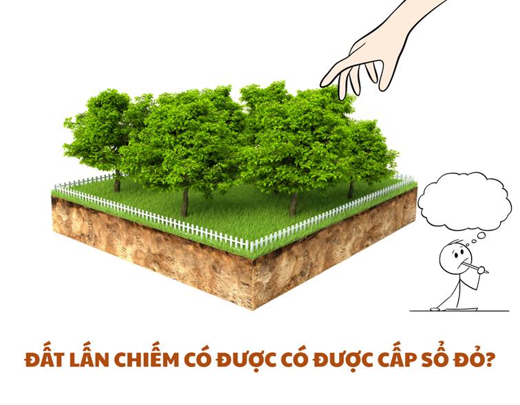 Đất lấn chiếm có cấp sổ đỏ được không?