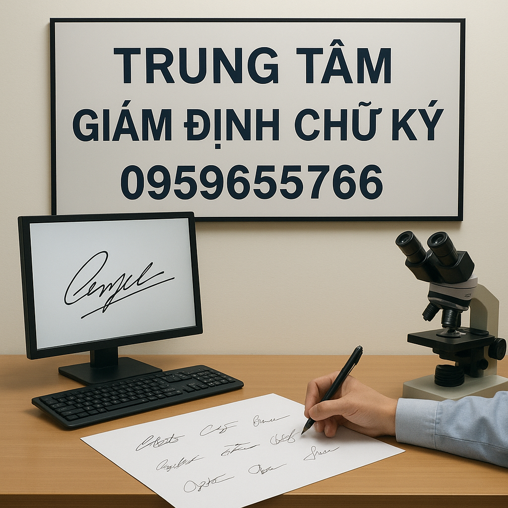 Dịch vụ giám định chữ ký?