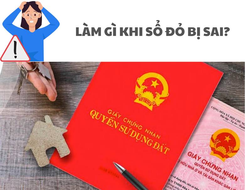 Thủ tục đính chính sổ đỏ mới nhất?