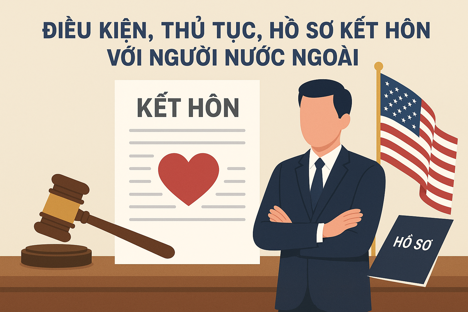 Thủ tục kết hôn với người nước ngoài