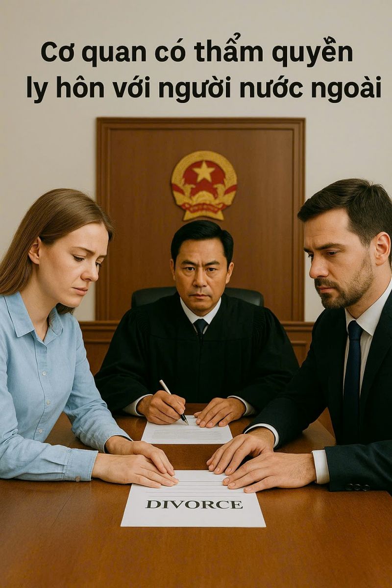 Thủ tục ly hôn với người nước ngoài?