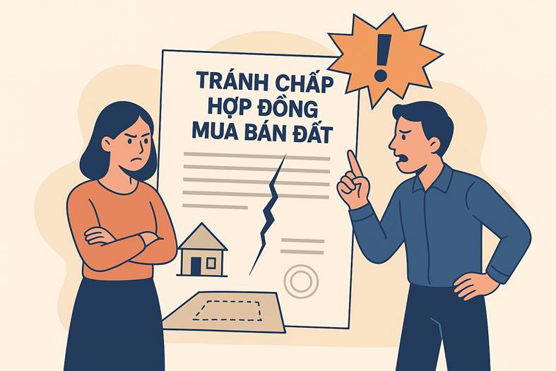 Tư vấn giải quyết tranh chấp hợp đồng mua bán đất?