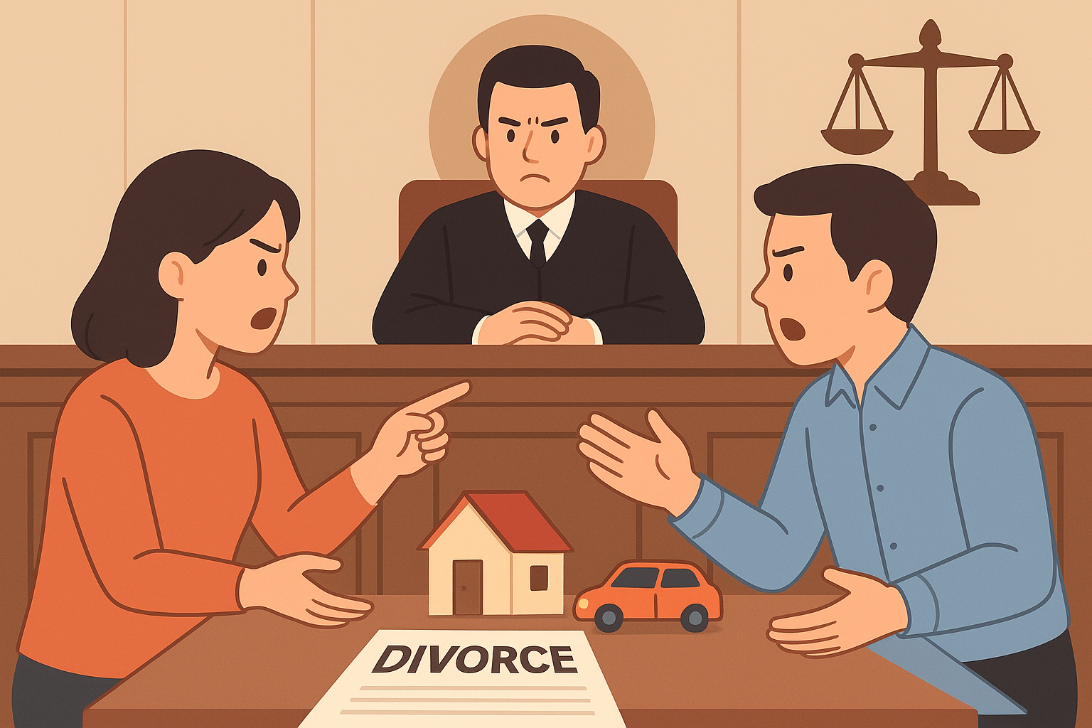 Tư vấn tranh chấp tài sản khi ly hôn mới nhất?